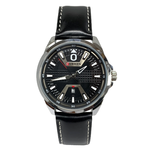 WATER PROOF LEATHER BAND WATCH  / WL M 8379
